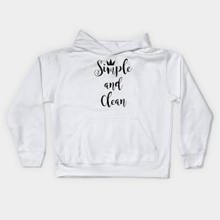 Simple and Clean Kids Hoodie